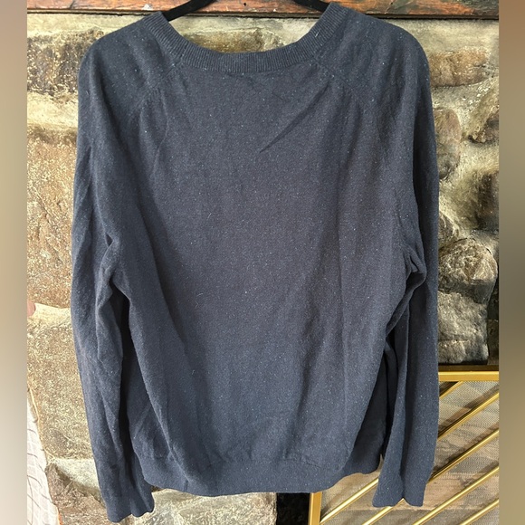 EUC COS 100% Wool Blue Sweater, XL - Picture 4 of 4
